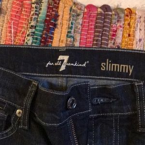 Like new Seven for all Mankind “slimmy” jeans